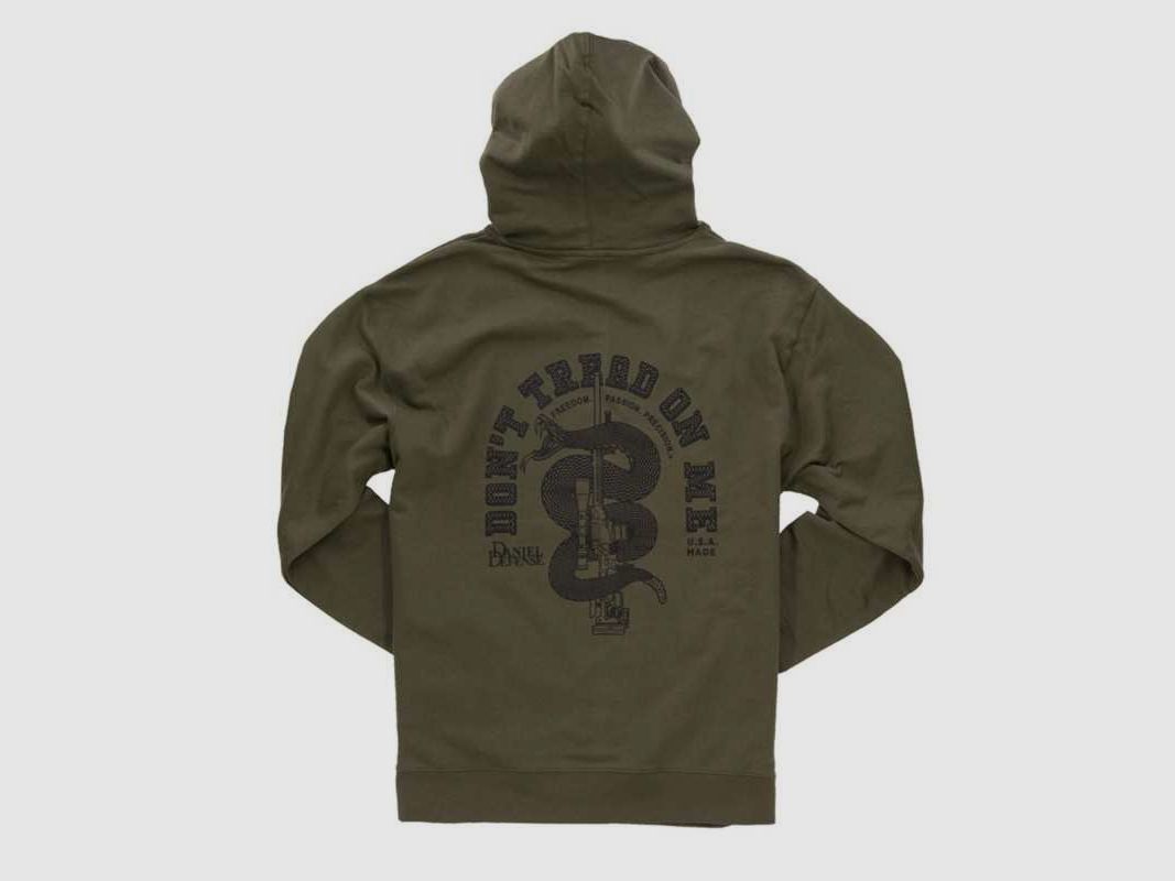Sweat Daniel Defense Performance Don't tread on me vert, image 2 sur 2