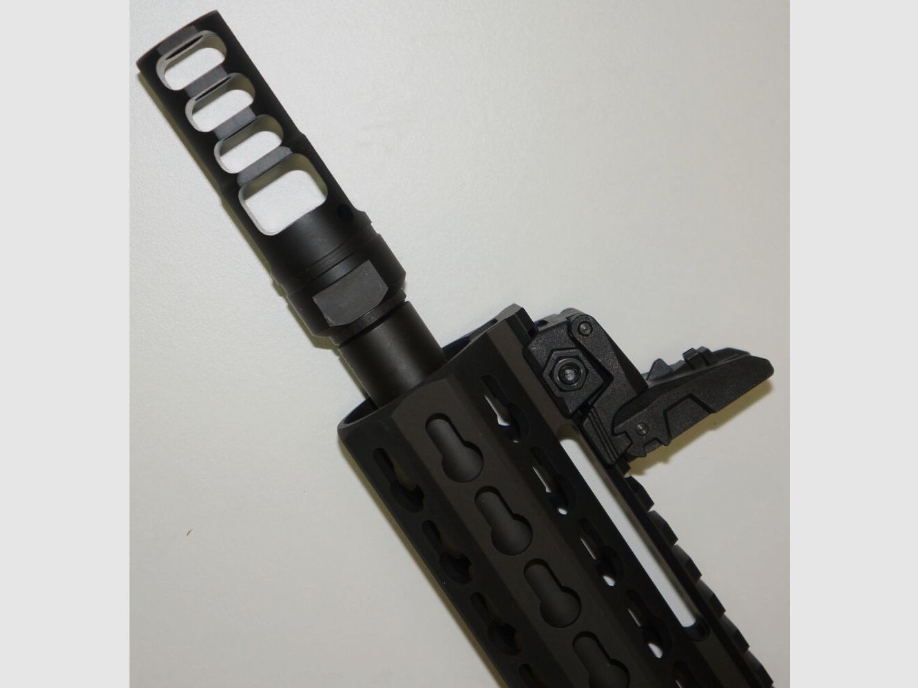 Swabian Arms GmbH/GWMH Self-loading rifle GWMH SPC-HUNTER A4 17" (SWISS PISTOL CARBINE) BLACK cal. 9x19 AR15 Glock magazine