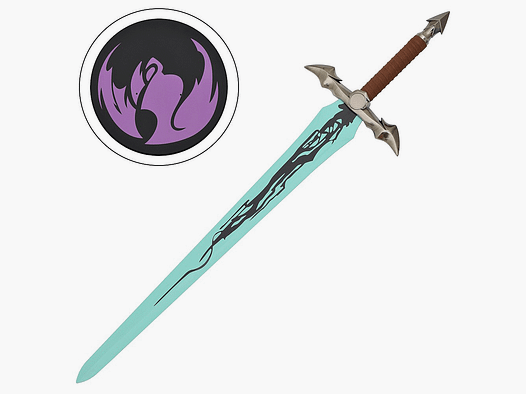 Espada Baran del Rey Demonio Solo Leveling