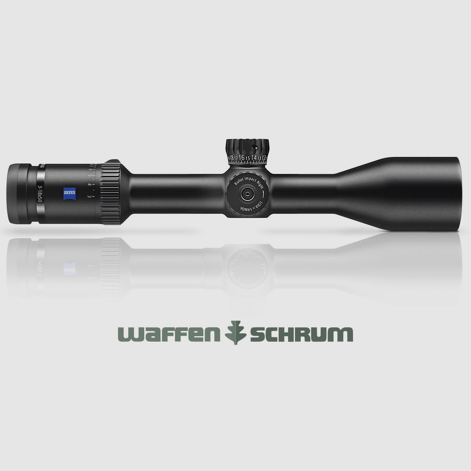 Zeiss Conquest V6 - 3-18x50 ohne Schiene Ballistic Turret