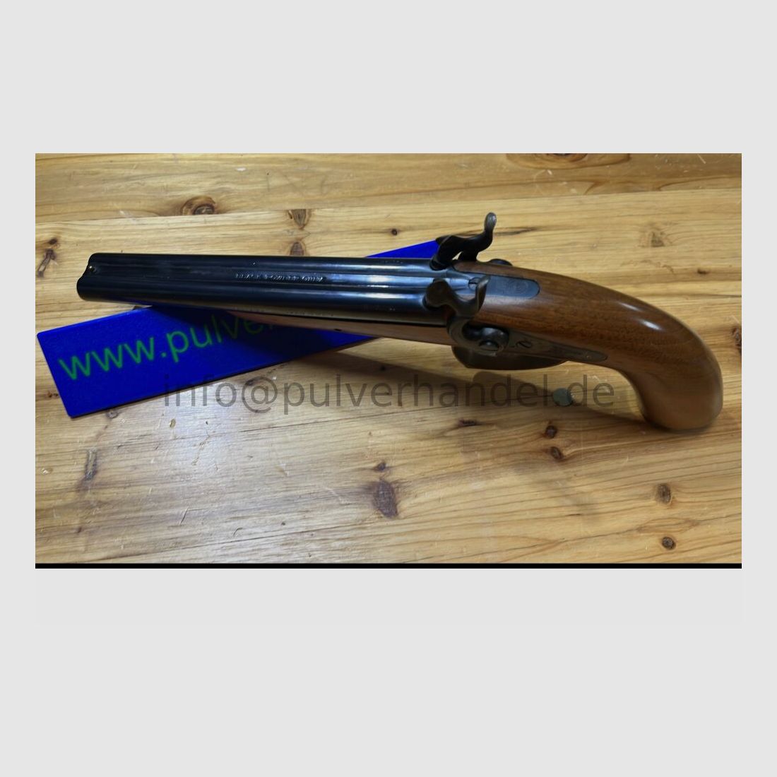 Corsair Doppelläufige Perkussionspistole was ganz Besonderes. Armi Sport .44(BlackPowder)
