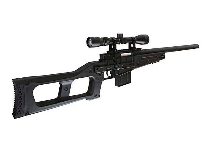 Karabin snajperski ASG WELL MB4408C - z lunetą, zdjęcie 11 z 20