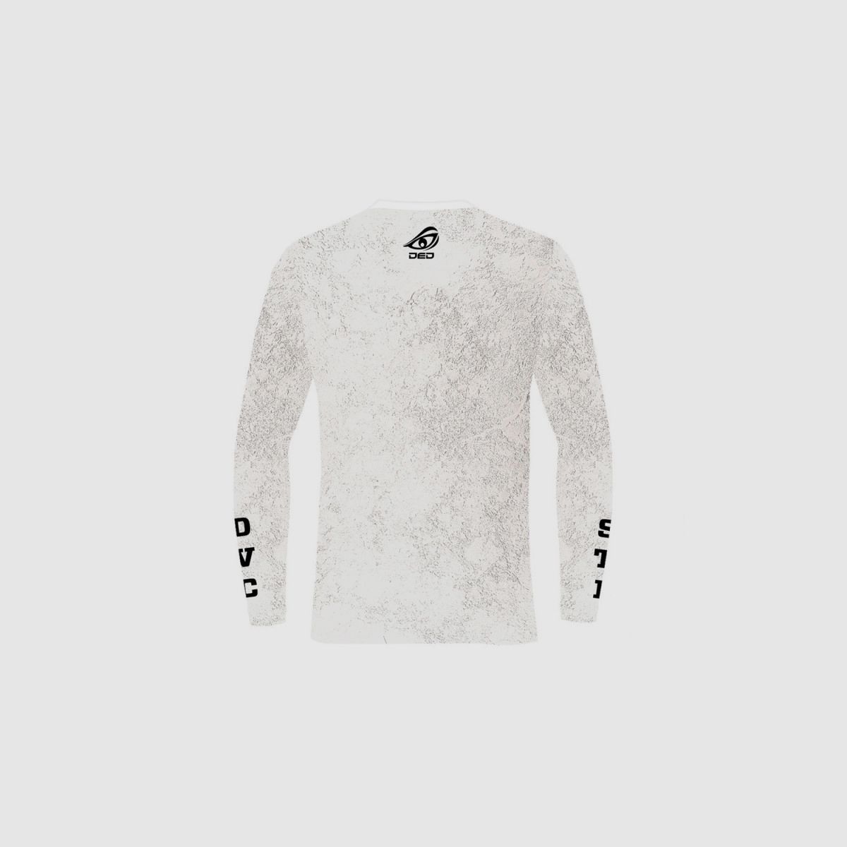 DED STI Competition T-shirt a Maniche Lunghe Bianco, taglia: XS, Tipo di abbigliamento: Bambini, immagine 2 di 3