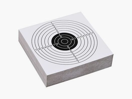Schießscheiben 14×14 (100 Stück)