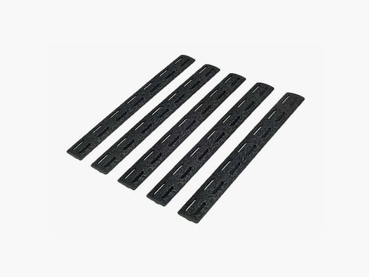 BRAVO COMPANY BCMGUNFIGHTER BRAVO COMPANY RAIL PANEL KIT 5-PACK M-LOK POLYMER BLACK 5.5″