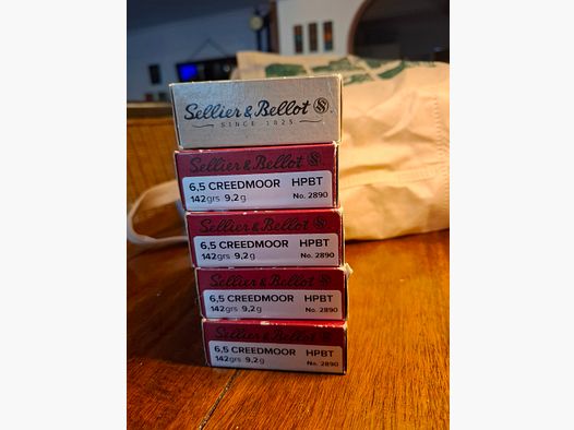 6.5 Creedmoor cases fired once