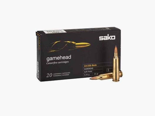 Sako Gamehead cal 22-250 50gr