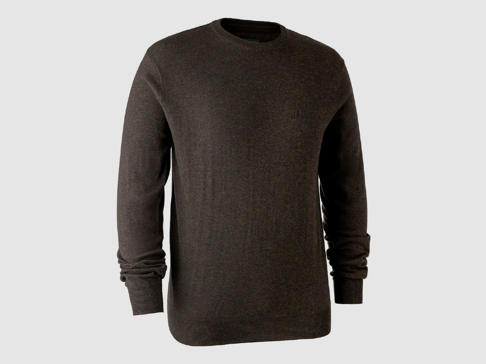 Deerhunter Pullover Kingston m. O-Hals Dark elm