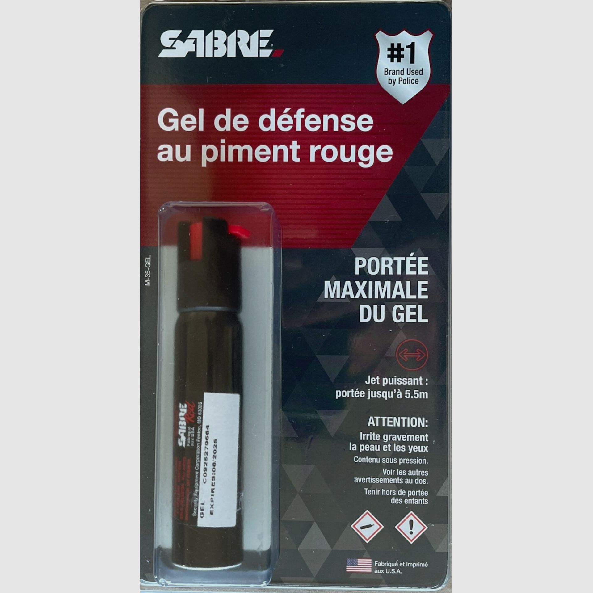 2in1 Pfefferspray – Sabre Red, Bild 2 von 2