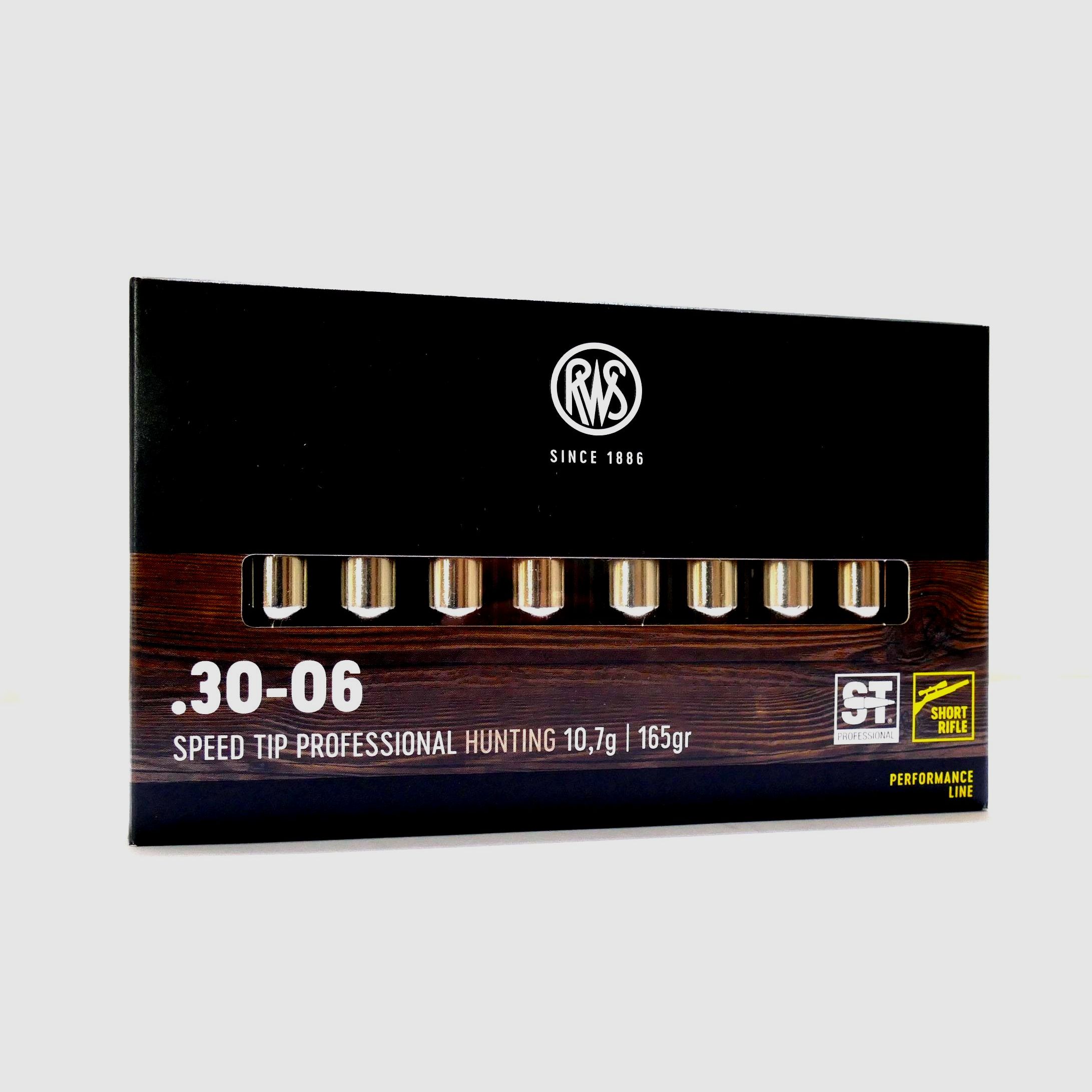 RWS .30-06 Speed Tip Pro Short Bar 10,7 g/165 gr geweerpatronen
