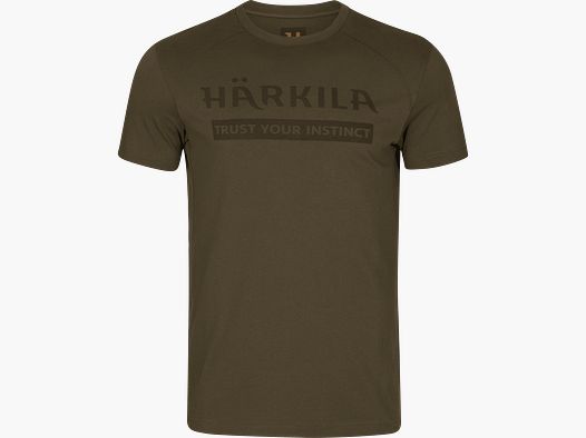 Härkila Logo S/S T-shirt Men Willow Green 3XL