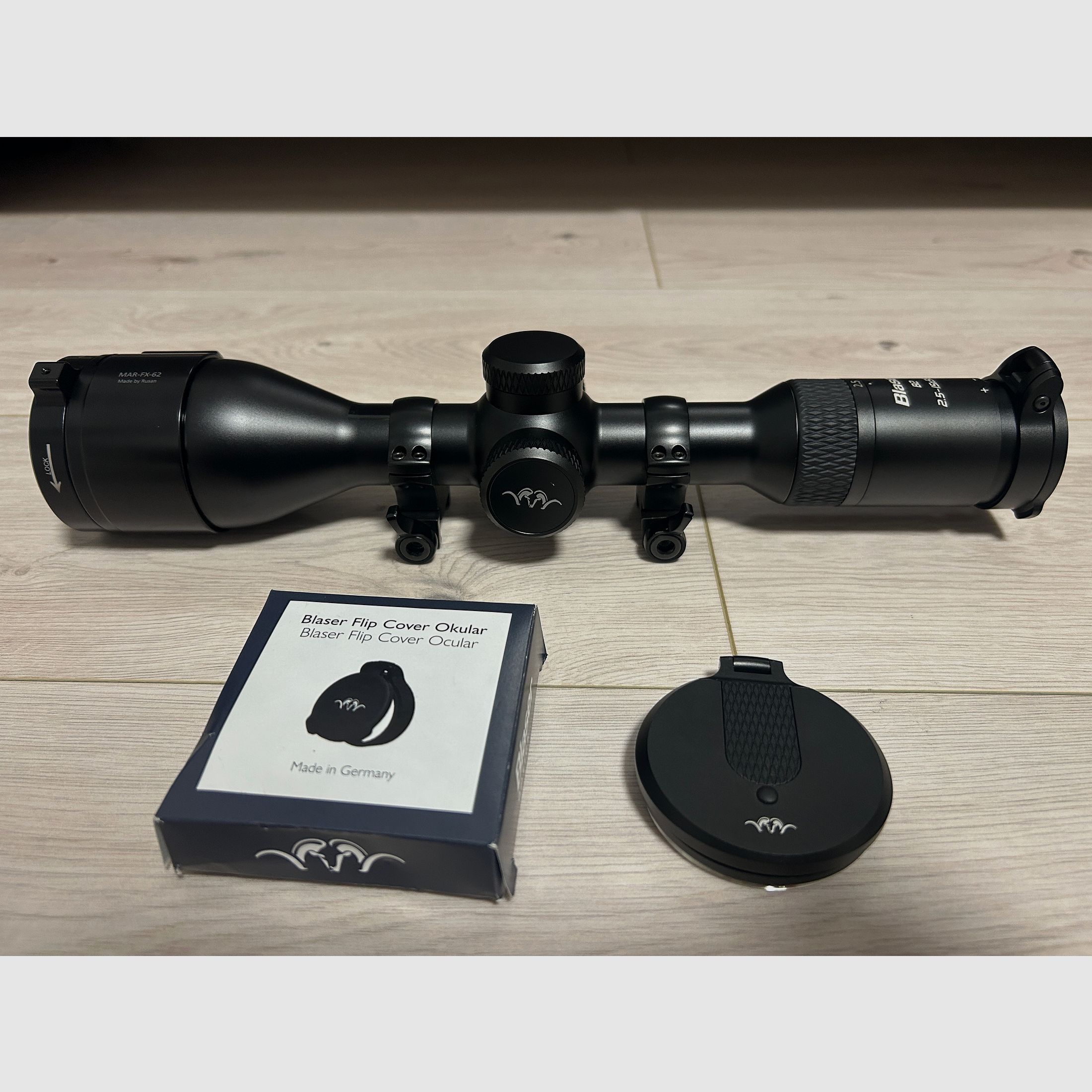 Blaser B2 2,5-15x56 Zielfernrohr + Zubehör