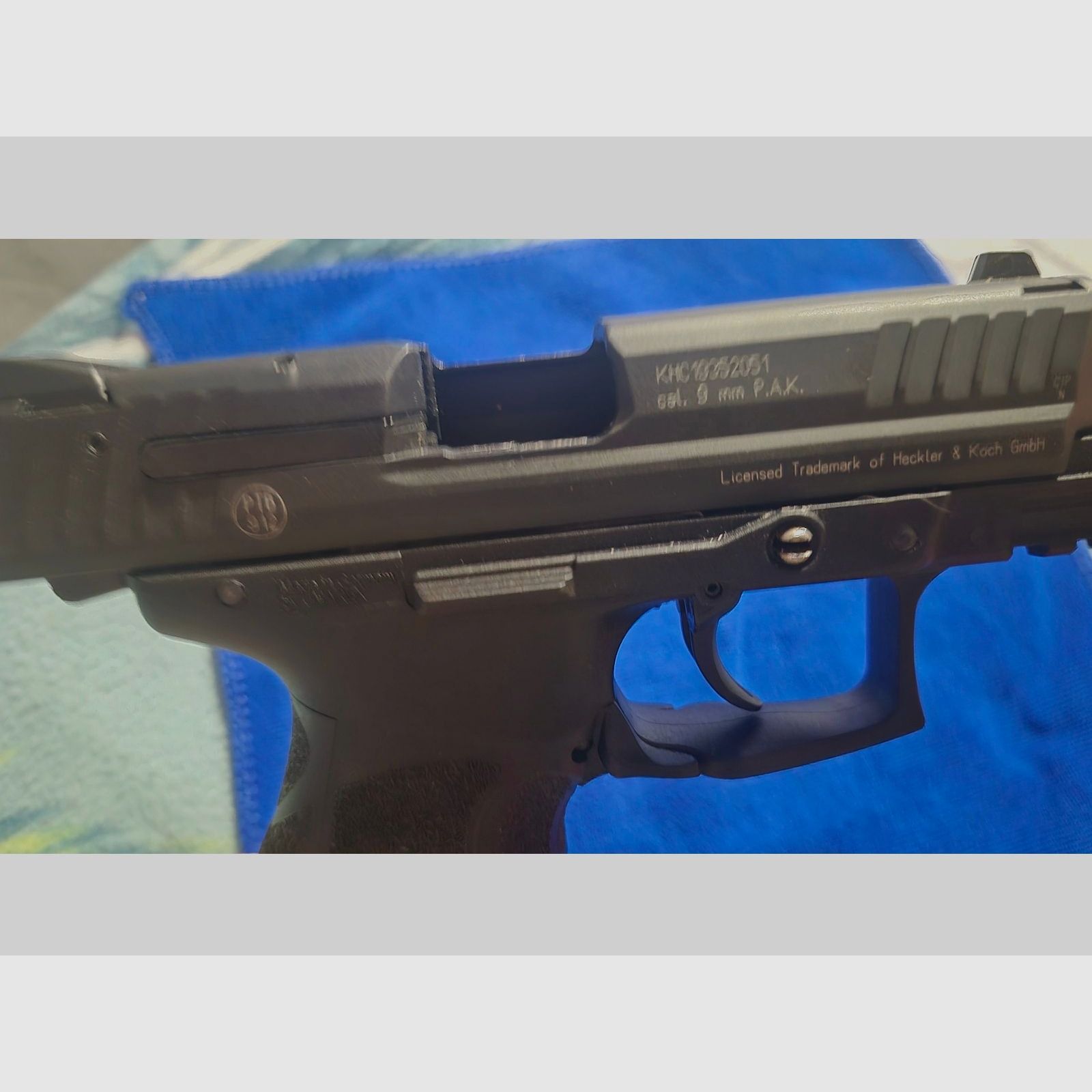 9 mm PISTOLE pétard et gaz de Keckler und Koch