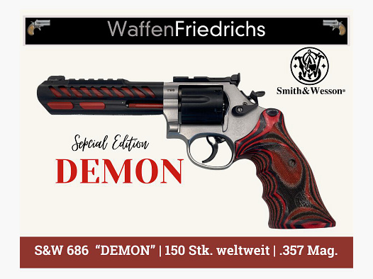 Smith & Wesson | S&W 686 "DEMON" Special Edition - Waffen Friedrichs