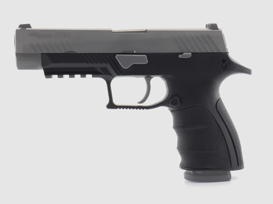 Neu: MIRZON Griffmodul / Griffstück für Sig Sauer P320 Pistole Enhanced Black - frei verkäuflich ohne EWB! - X5 X-Five SIG Polymerpistole Griffrahmen