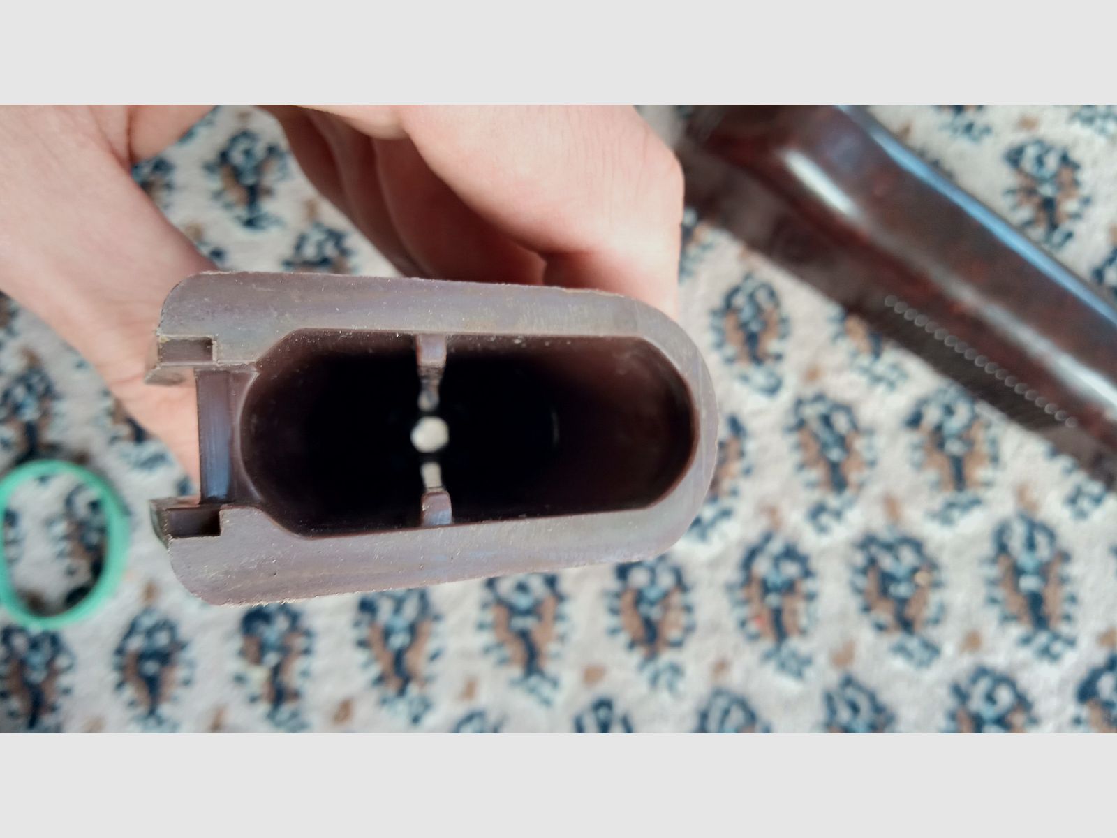 Set di protezione anteriore AKMS MPi dell'Est Germania per AKMS & AK74 DDR NVA in bakelite e plastica // montaggio indiretto anche per NEDI SDM Type 56 possibile, immagine 17 di 20