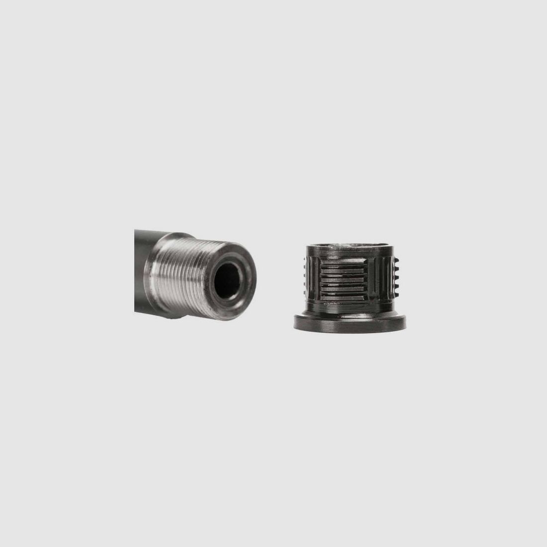 A-TEC Schalldämpfer f. EWB-Waffen Optima45 (.264/6,5mm) A-Lock Adapter  -Teleskop-SD