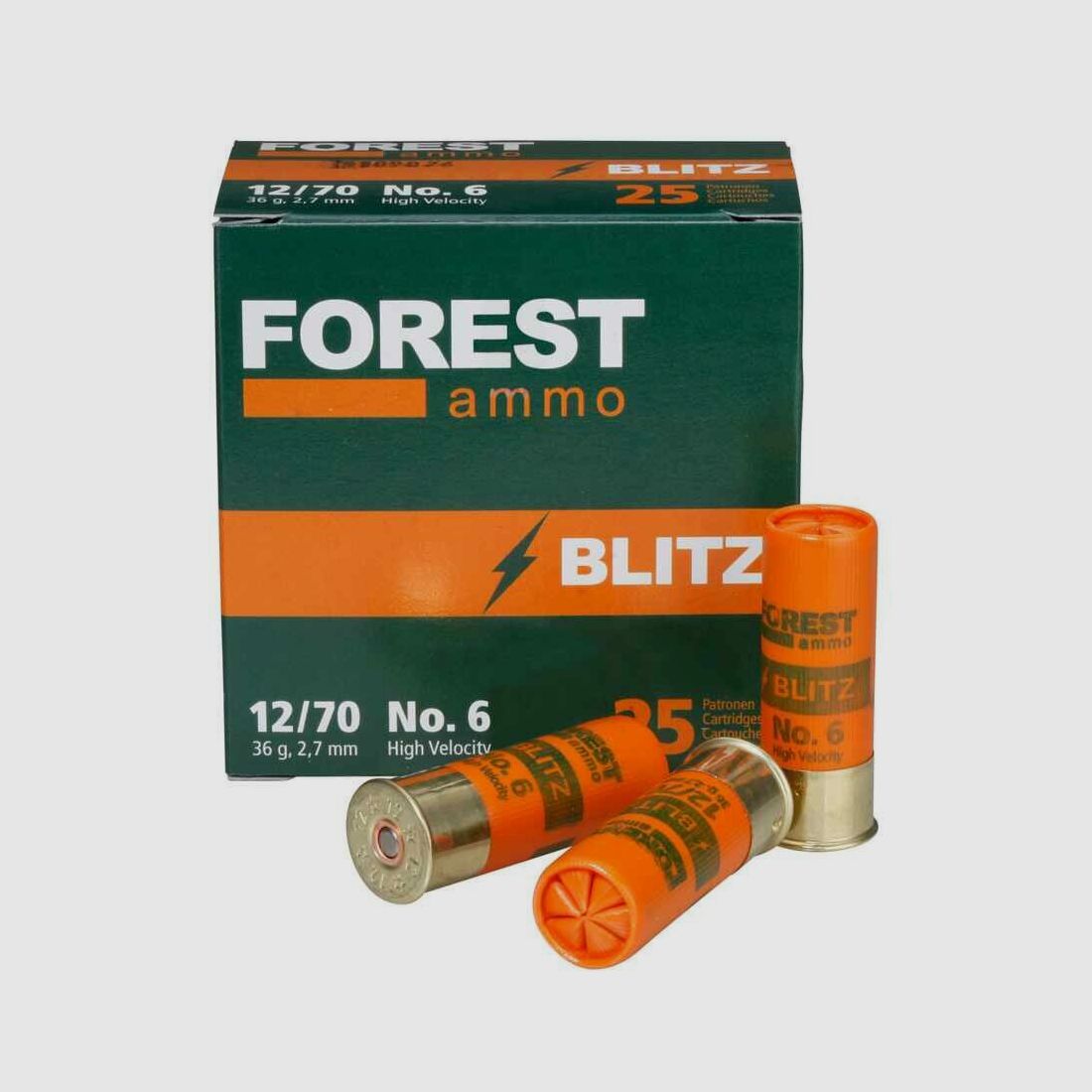 Forest Ammo Blitz HV 2,7mm 36g - 25 Stk
