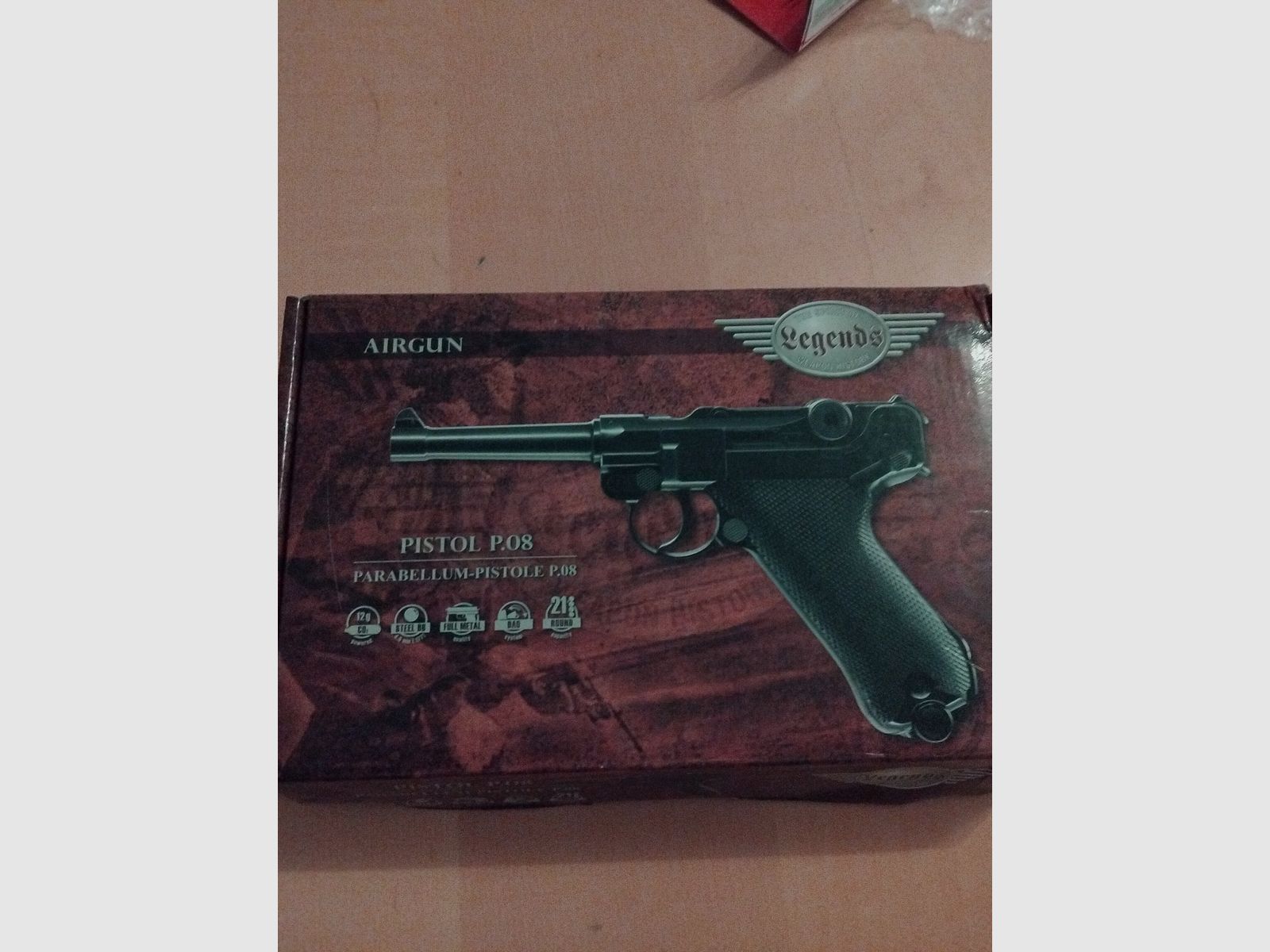 Umarex P08 ( CO2,  4.5mm, Non Blowback)