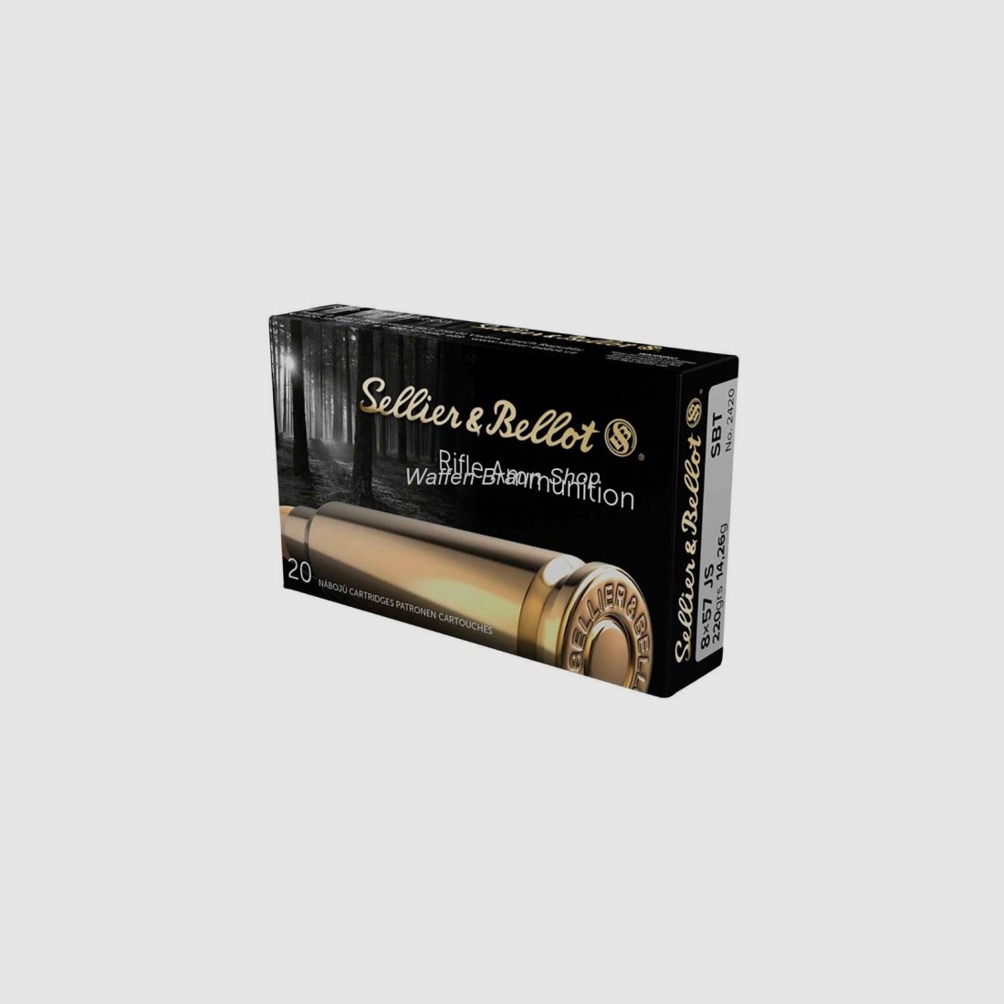 S+B 8x57IS SGK 220grs. 20St