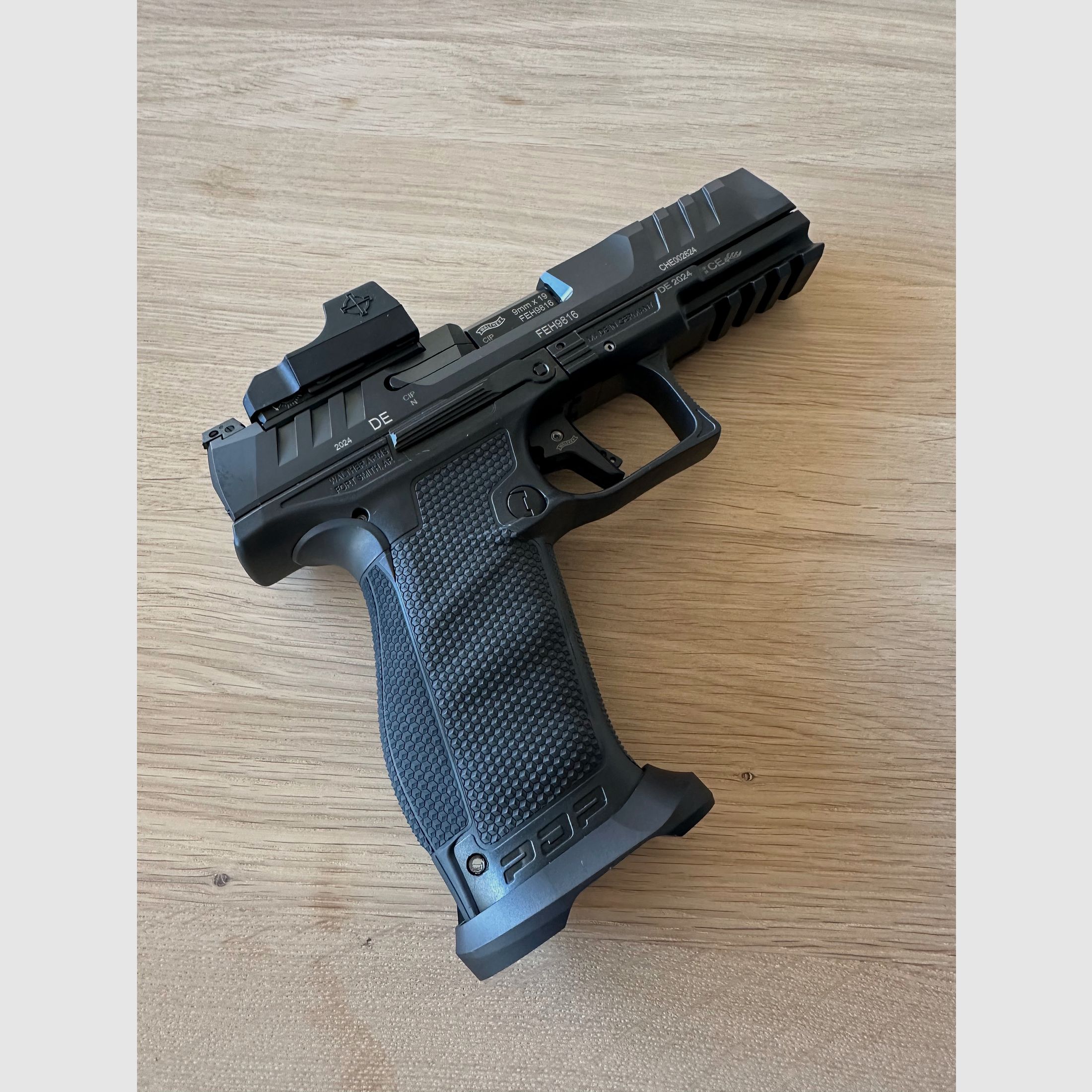 Walther PDP Pro NT FS mit Sightmark Optik Mini Shot M-Spec FMS Rotpunkt