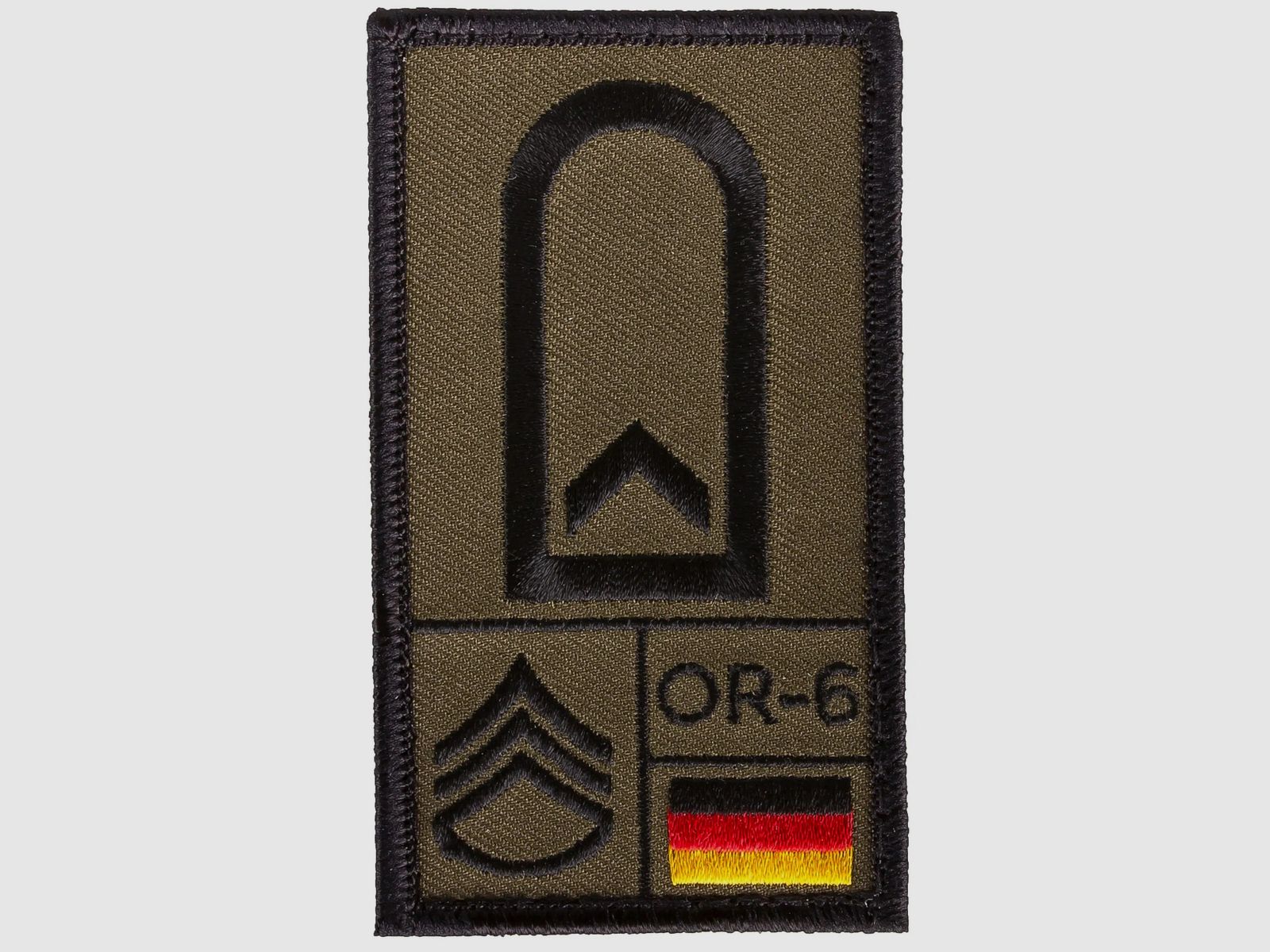 Café Viereck Rank Patch Feldwebel