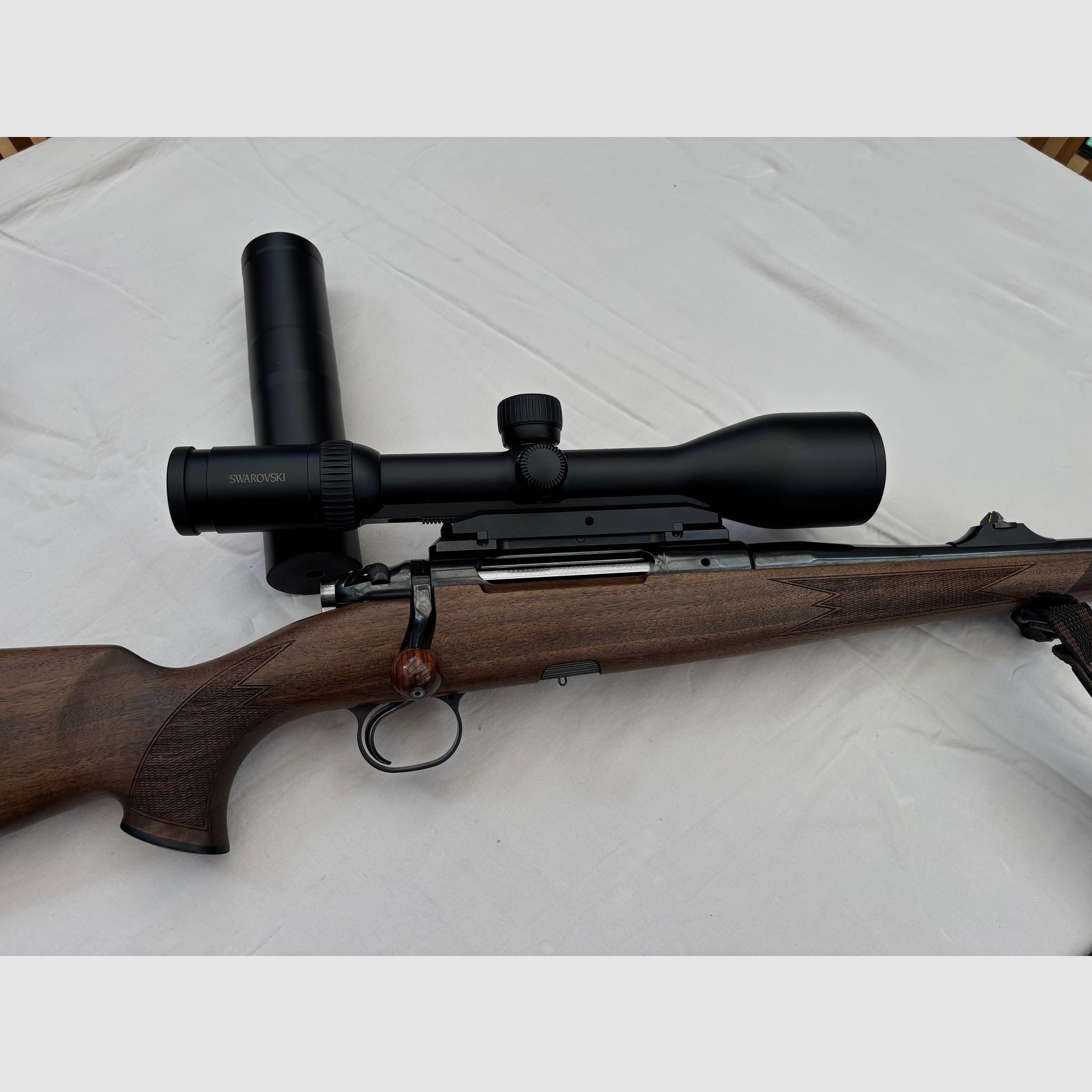 Repetiergeweer Heym SR 21 Allround 8x57IS complete set