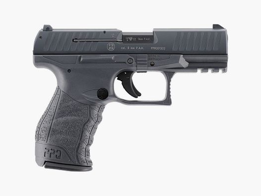 Walther PPQ M2 blank firing pistol 9mm P.A.K. Tungsten Gray