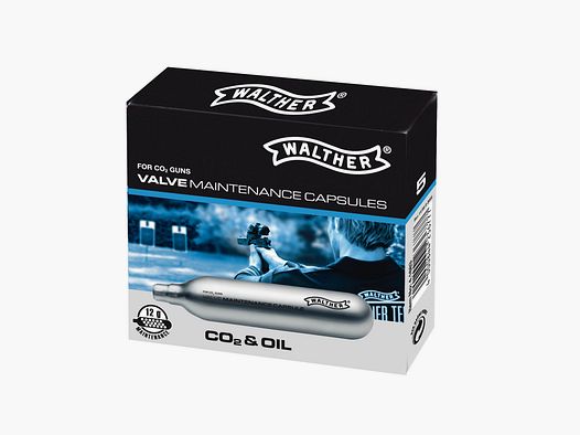 Walther 12g CO2 onderhoudscapsules