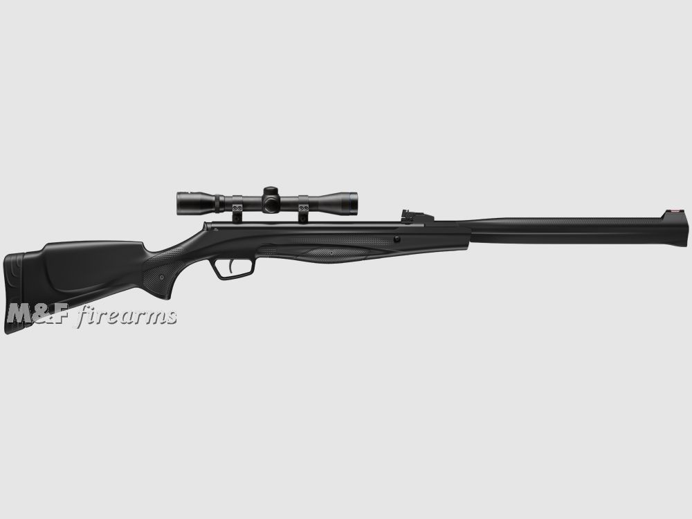 STOEGER Luftgewehr RX20 S3 Combo 4x32 Synthetikschaft Schalldämpfer Kaliber 4,5 mm (.177) mit Zielfernrohr 4x32