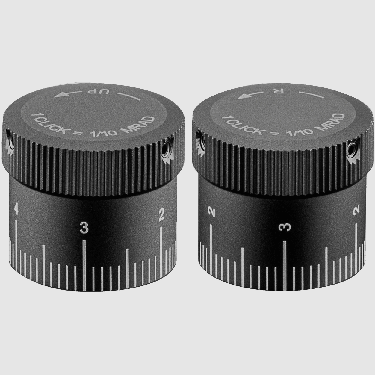 Hawke Riflescope Type 10 Turret Caps Vantage 30 FFP (1/10 MRAD locking) (W+E)