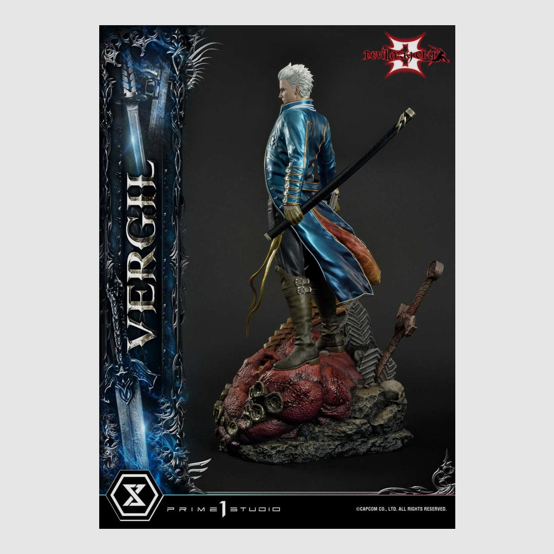 Devil May Cry 3 Ultimate Premium Masterline Series Statue 1/4 Vergil Standard Version 69 cm | 43084