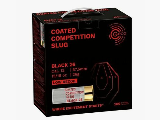 Geco Competition Slug 12/67.5 26.0g. WF-SPORTS Slug 12/67.5 26.0g.