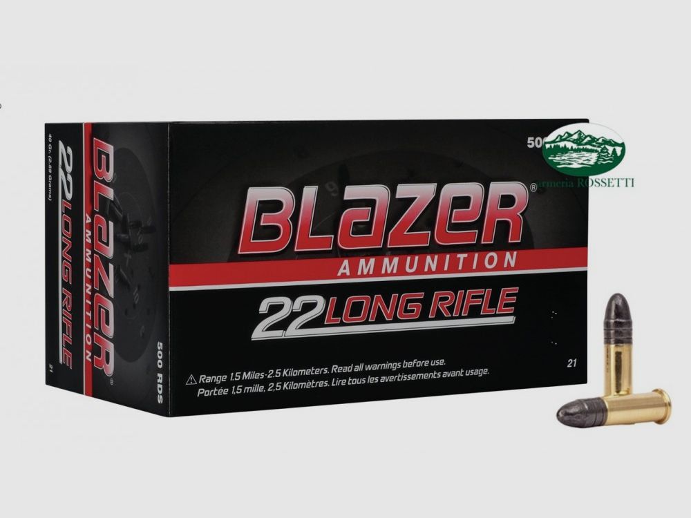 CCI Munition Kal. 22LR BLAZER HS 40gr