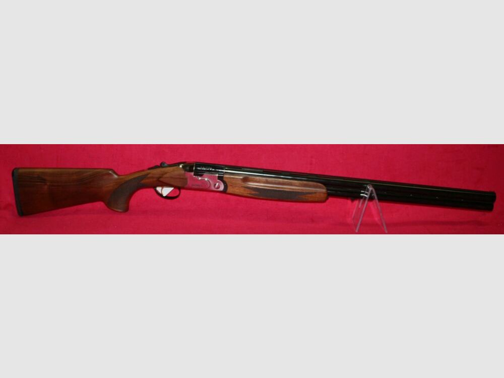 Brenner double-barrel shotgun silver