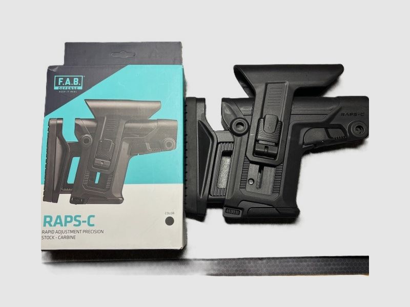 FAB Defense RAPS-C – Sniper precision stock (Collapsible) - NEW & unopened