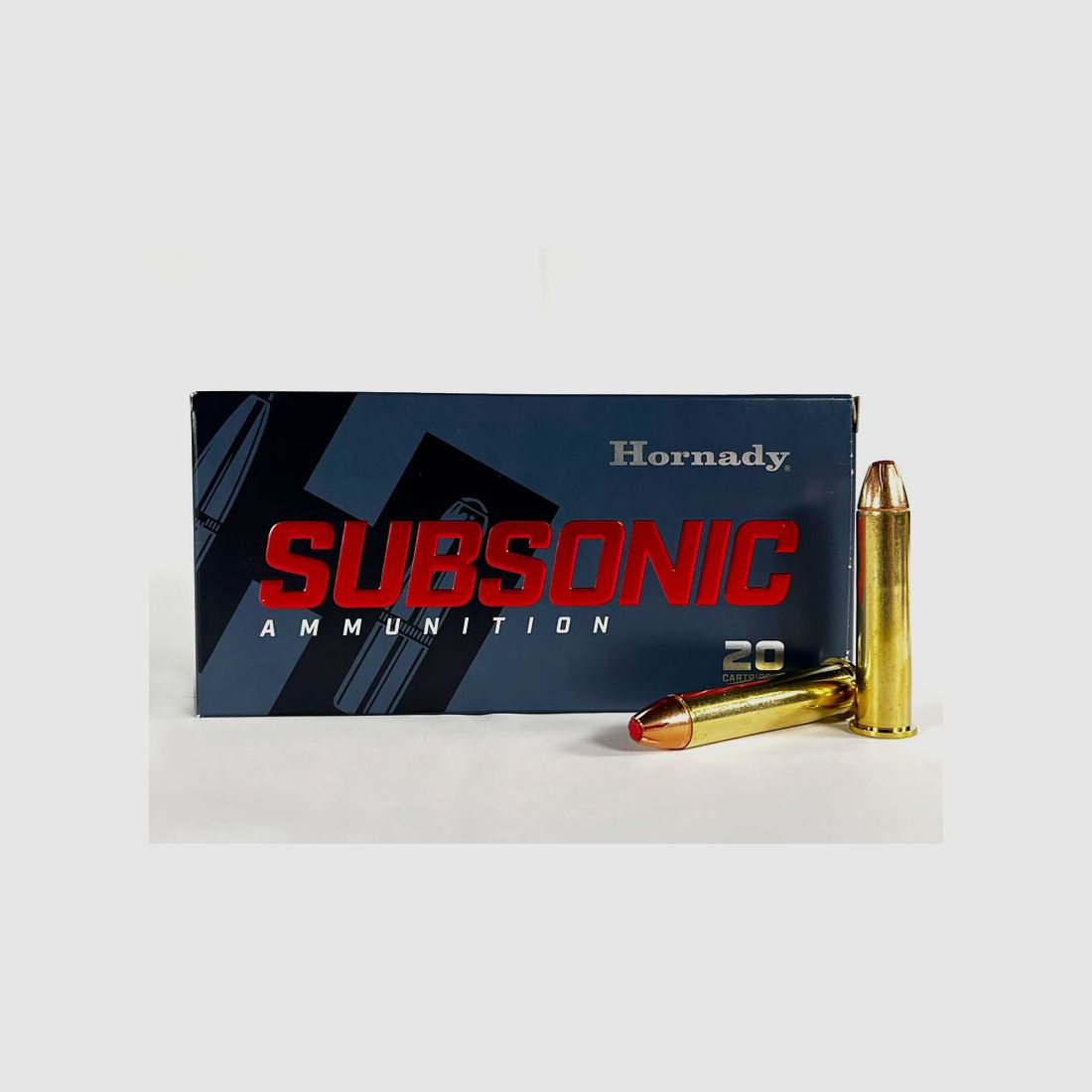 Hornady .45-70 Gov. SUB-X SUBSONIC 410 grs 1 Packung (20 Schuss á 2,995 €*)