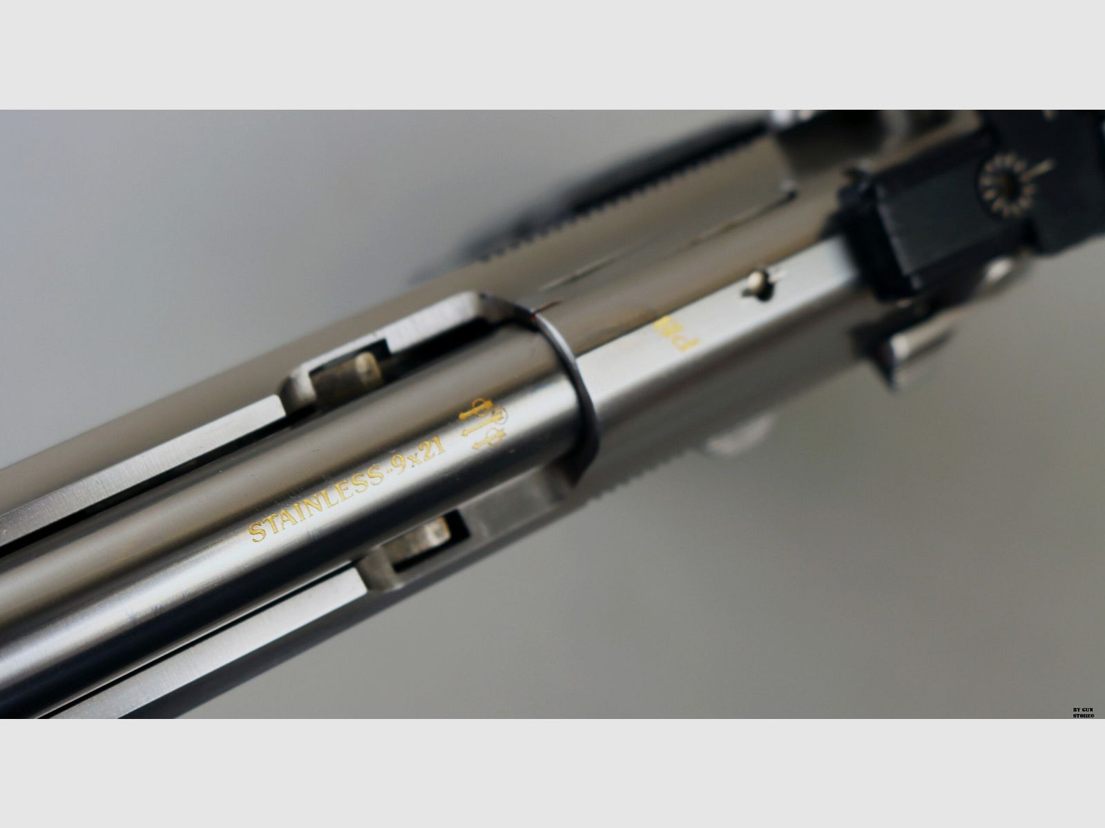Pistola Beretta mod. 98 FS Stainless Golden cal. 9×21 matr. F05053P, immagine 12 di 21