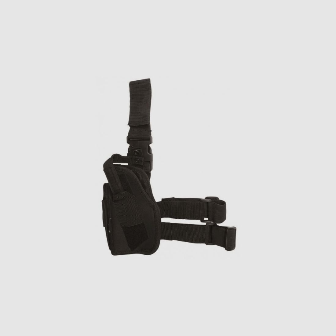 DEEP PULL HOLSTER THIGH HOLSTER ADJUSTABLE - BLACK - LEFT