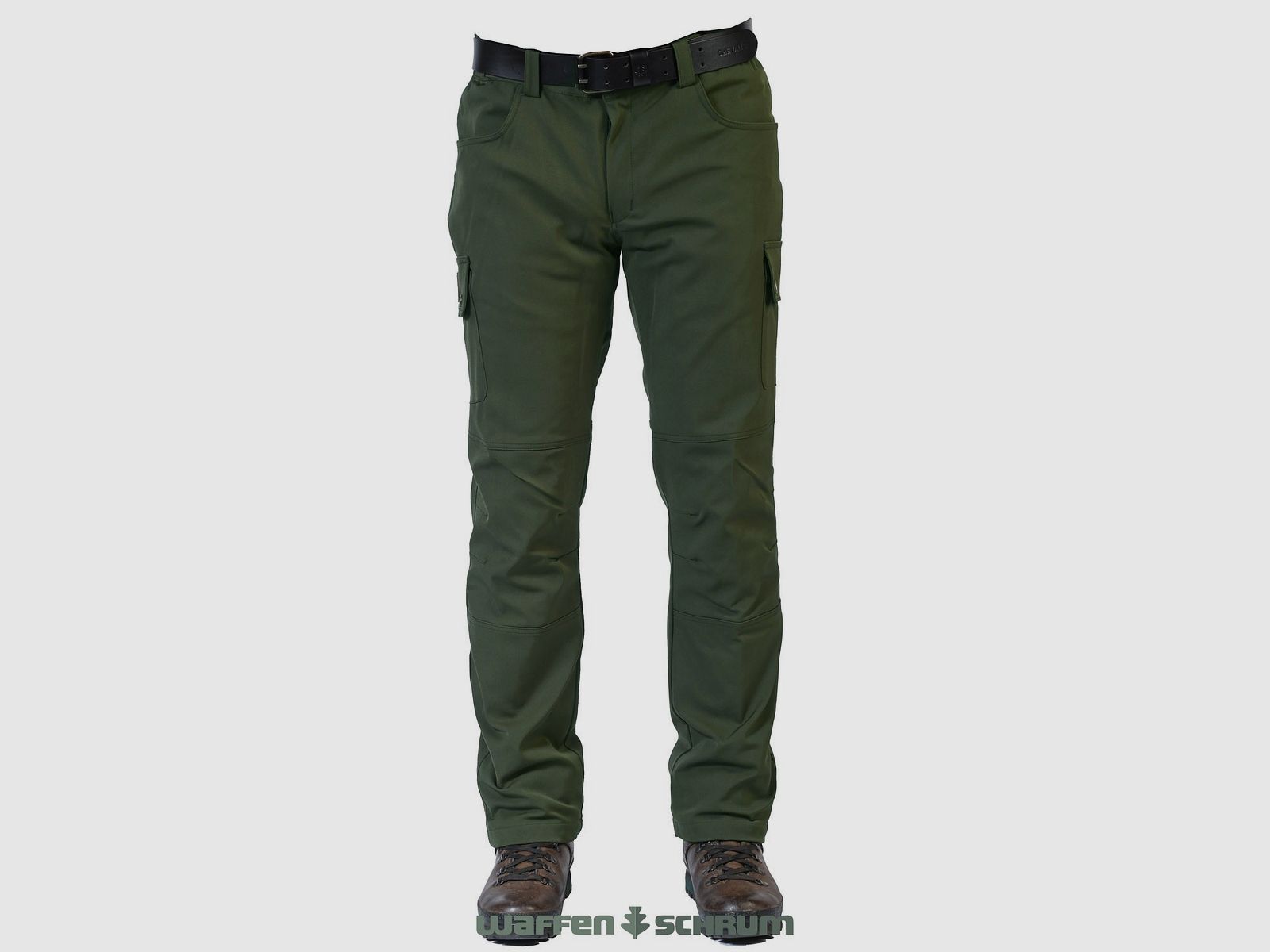 Hubertus Dornenhose mit Futter  Dunkel-oliv