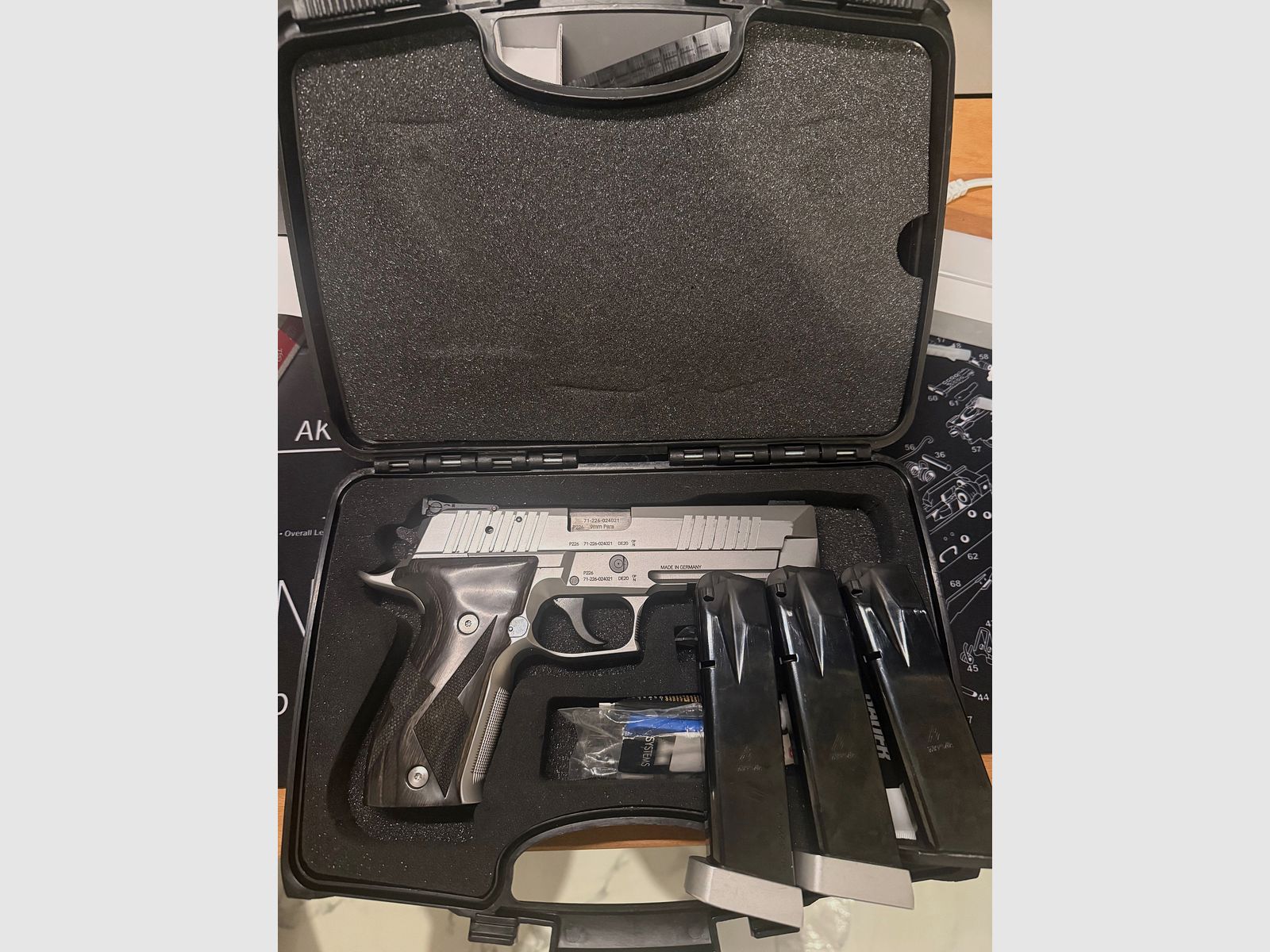 Sig Sauer X5 P226 fabrication allemande état top !