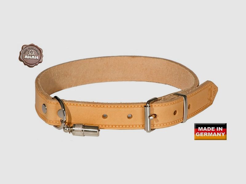 Albrecht-Kind Halsband Genietet Fahlleder 55cm Hundehalsbänder & Geschirre, Bild 2 von 2