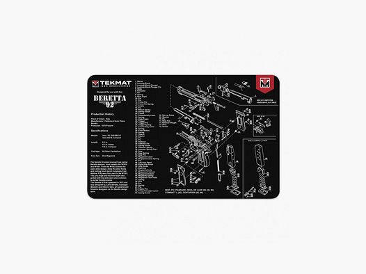 TEKMAT Beretta 92 Waffenreinigungsmatte