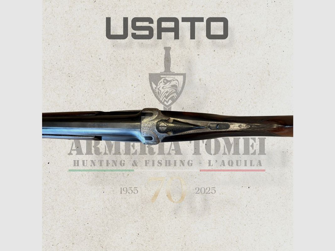 USATO – FUCILE SOVRAPPOSTO – MERKEL 303 cal. 12, immagine 8 di 8