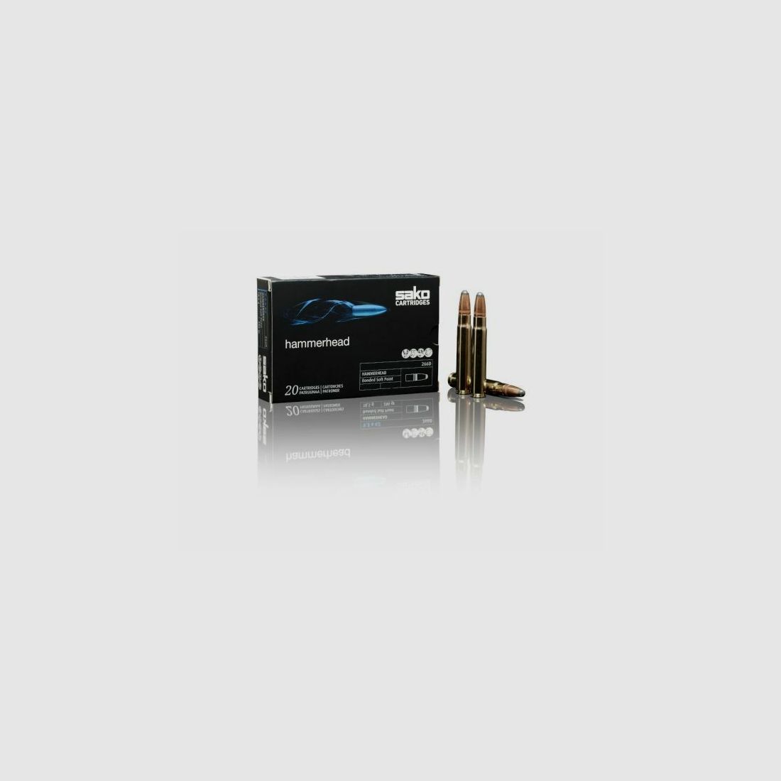 Sako Hammerhead 180grs - 20 pièces