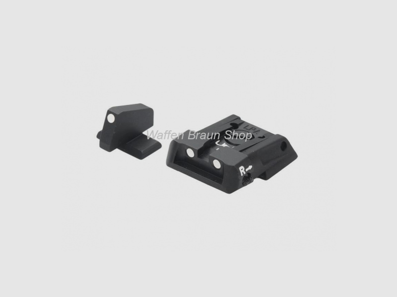 LPA Mikrometer-Visier "SPS", 3-Punkt, inkl. Korn für CZ SP01, Shadow, Shadow 2, Shadow 2 Orange