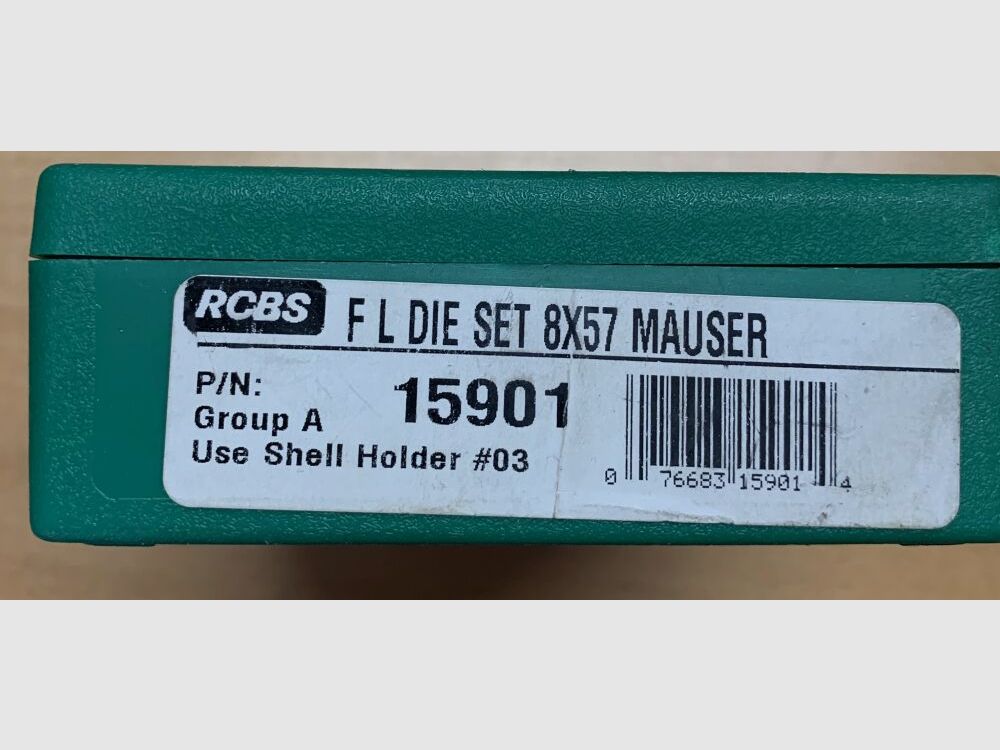 FL DIE SET 8x57 Mauser