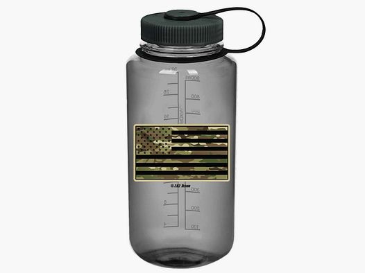 7.62 Design 7.62 Design Trinkflasche Nalgene 501 Camo Flag 950 ml smoke