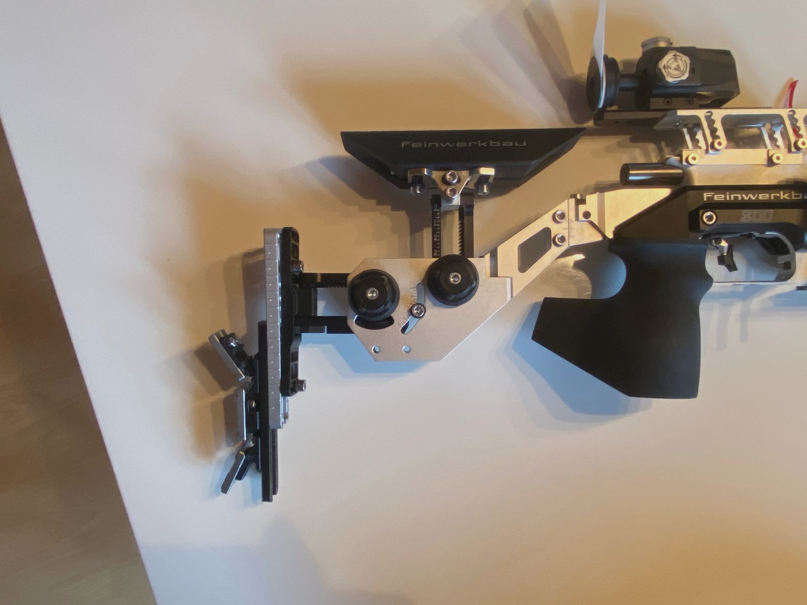 Feinwerkbau X800 Alu (Top-Zustand) inkl. SCATT-Schiene, RWS-Munition, Koffer & Zubehör – Komplettset eines Deutschen Meisters 