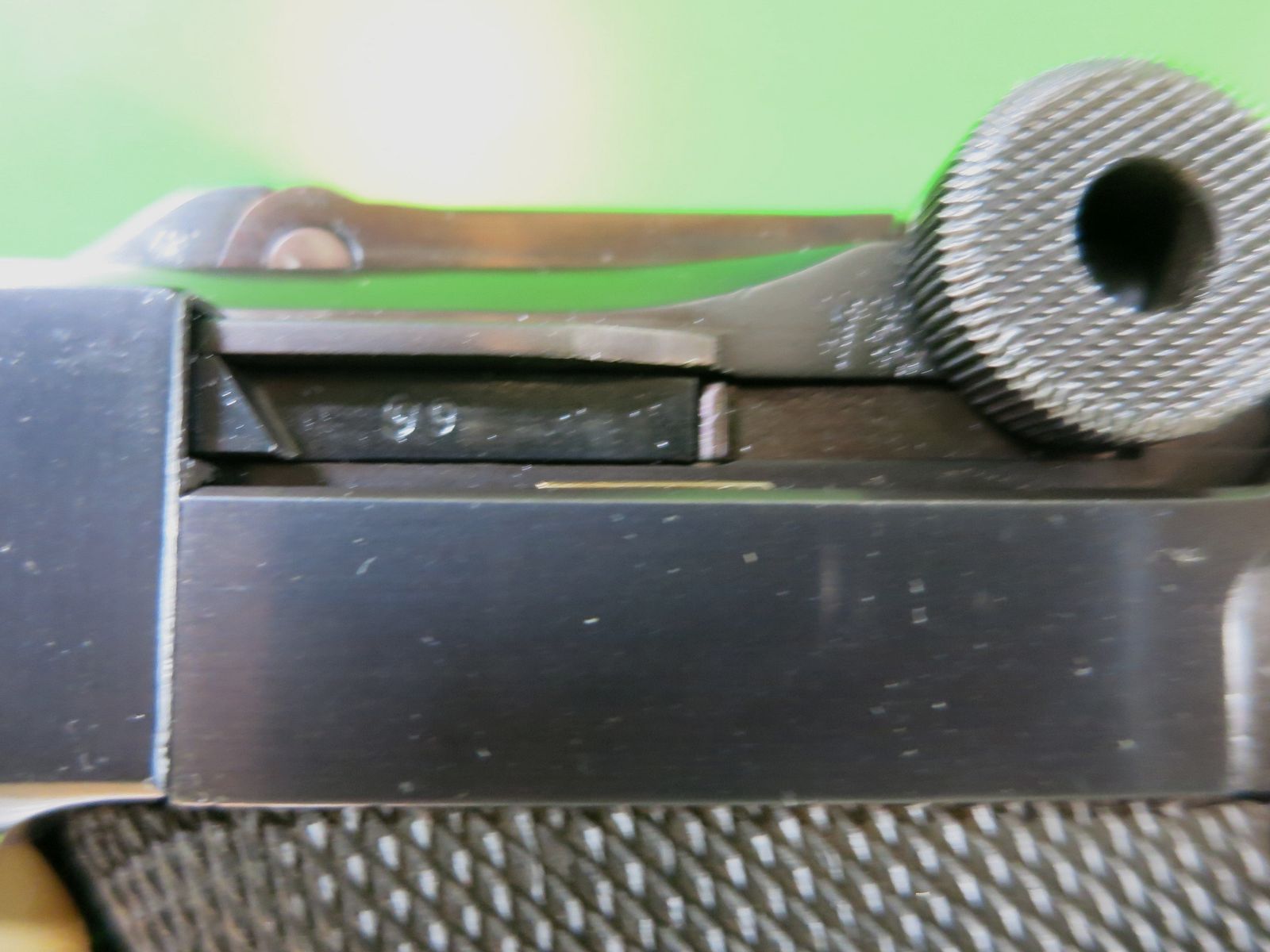 Mauser Oberndorf S/42 1936, Pistole 08 P08, 9 mm Luger, nummerngleich + perfekt!     #11, Bild 4 von 13
